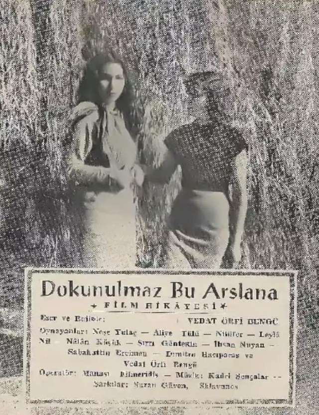 Dokunulmaz Bu Aslana (1952) afişi