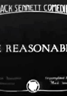 Be Reasonable (1921) afişi