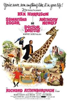 Doctor Dolittle (1967) afişi