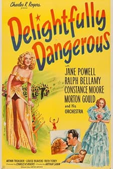 Delightfully Dangerous (1945) afişi