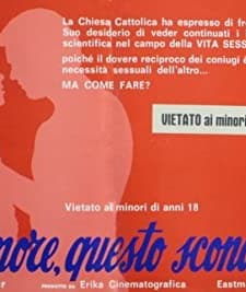 L'amore, questo sconosciuto (1969) afişi
