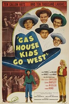 Gas House Kids Go West (1947) afişi