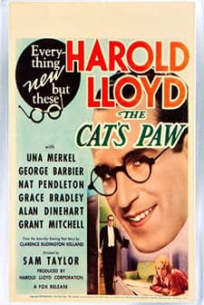 The Cat's-paw (1934) afişi