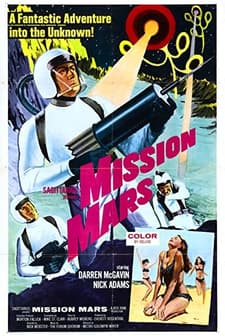 Mission Mars (1968) afişi