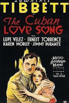 The Cuban Love Song (1931) afişi
