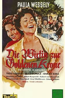 Die Wirtin Zur Goldenen Krone (1955) afişi