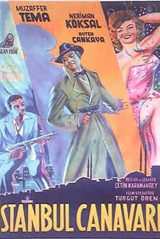 İstanbul Canavarı (1953) afişi