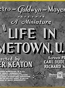 Life In Sometown, U.s.a. (1938) afişi