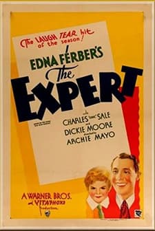 The Expert (1932) afişi