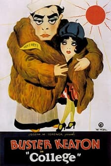 College (1927) afişi