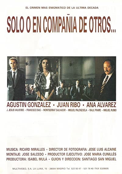 Tek Başına Veya Başkaları (1991) afişi