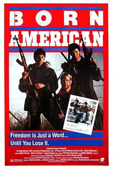 Born American (1986) afişi