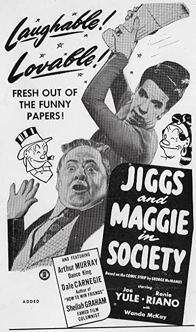 Jiggs And Maggie In Society (1947) afişi