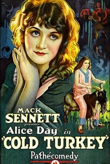 Cold Turkey (1925) afişi