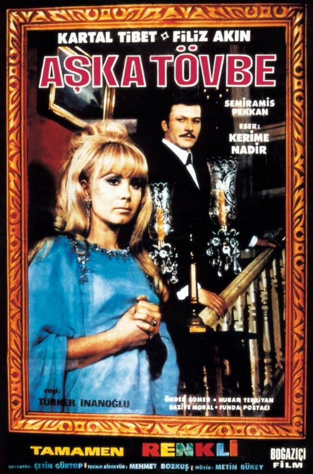 Aşka Tövbe (1968) afişi