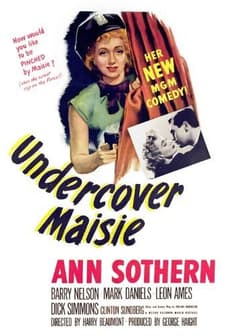 Undercover Maisie (1947) afişi