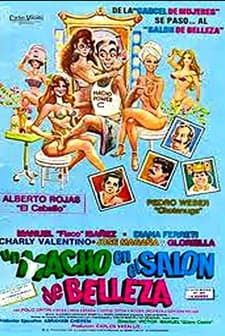 Un Macho En El Salón De Belleza (1987) afişi