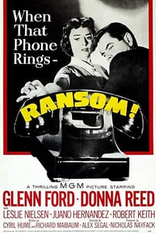 Ransom! (1956) afişi