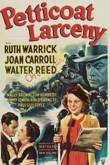 Petticoat Larceny (1943) afişi