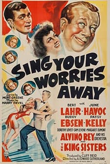 Sing Your Worries Away (1942) afişi