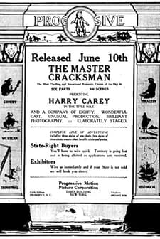 The Master Cracksman (1914) afişi