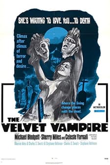 The Velvet Vampire (1971) afişi