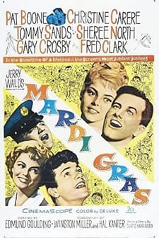 Mardi Gras (1958) afişi