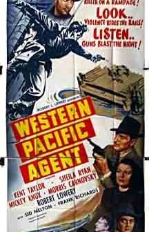 Western Pacific Agent (1950) afişi