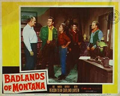 Badlands Of Montana (1957) afişi