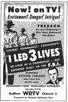 I Led 3 Lives (1953) afişi