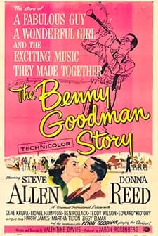 The Benny Goodman Story (1956) afişi