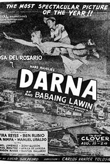 Darna At Ang Babaeng Lawin (1952) afişi