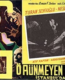 Görünmeyen Adam İstanbul'da (1955) afişi