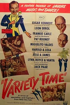Variety Time (1948) afişi