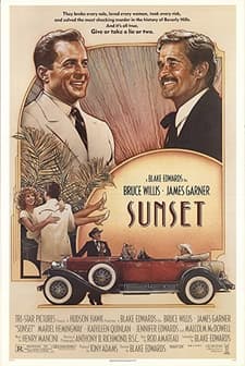 Sunset (1988) afişi