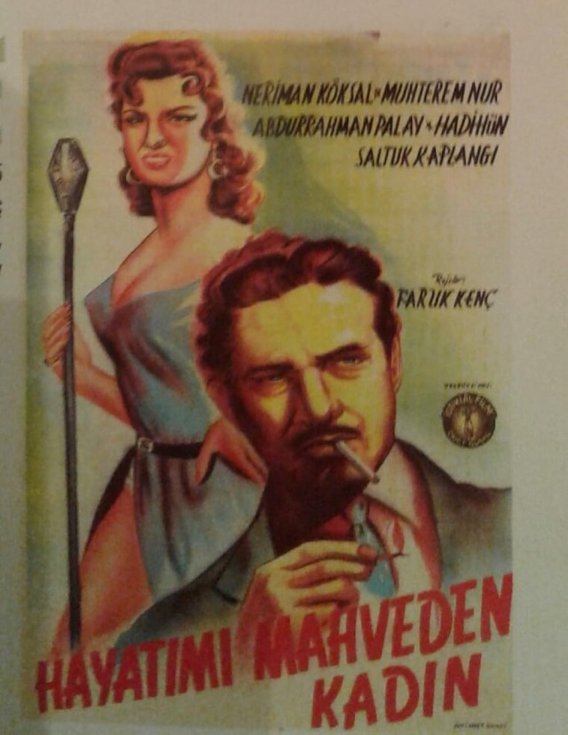 Hayatımı Mahveden Kadın (1955) afişi