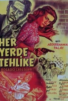 Her Yerde Tehlike (1955) afişi