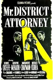 Mr. District Attorney (1947) afişi