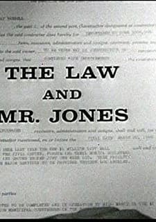 The Law And Mr. Jones (1960) afişi