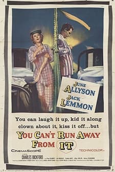You Can't Run Away From ıt (1956) afişi