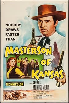 Masterson Of Kansas (1954) afişi