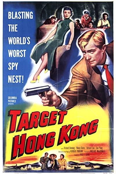 Target Hong Kong (1953) afişi
