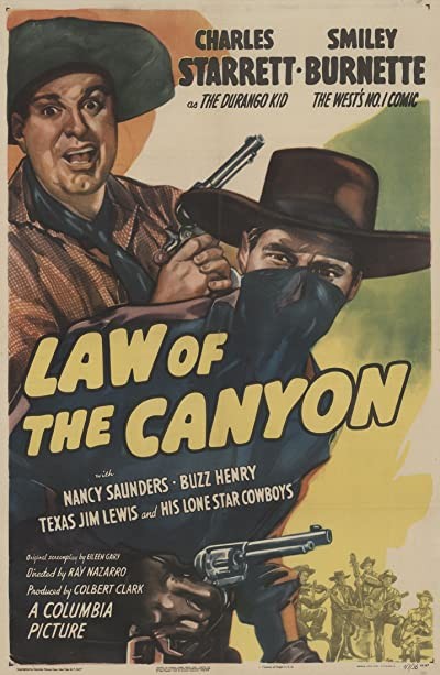 Law Of The Canyon (1947) afişi
