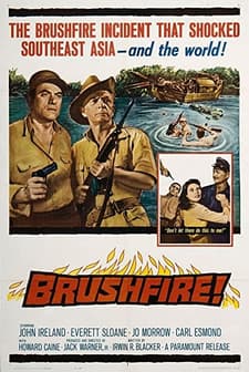 Brushfire (1962) afişi