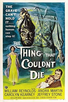 The Thing That Couldn't Die (1958) afişi