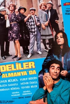 Deliler Almanya'da (1980) afişi