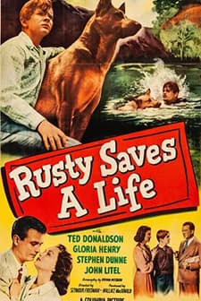 Rusty Saves A Life (1949) afişi