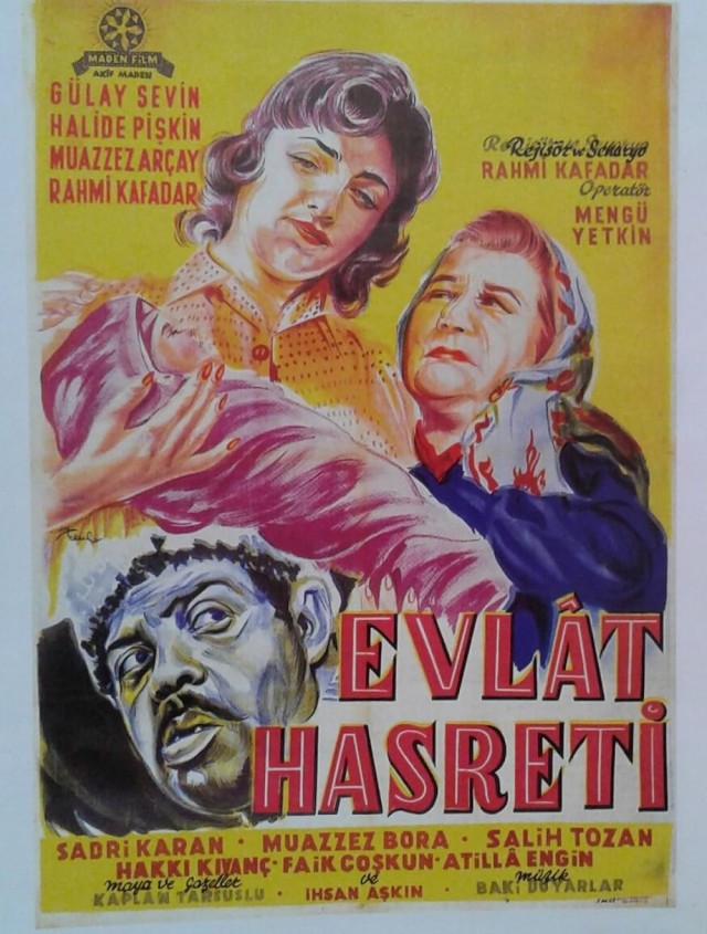 Evlat Hasreti (1956) afişi