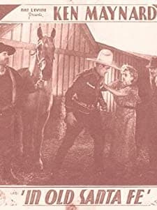 In Old Santa Fe (1934) afişi