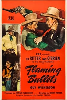 Flaming Bullets (1945) afişi